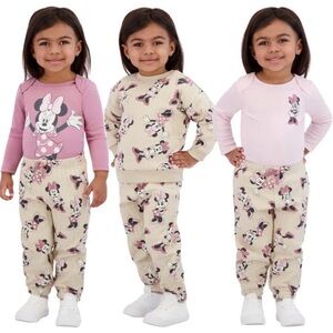 DISNEY 4 piece ribbed set